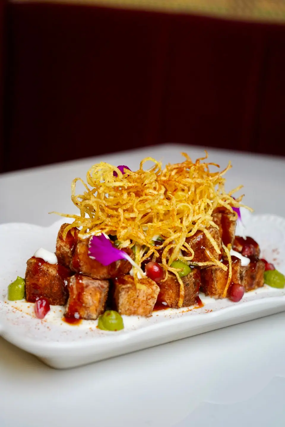 Chef-crafted Indian dish at Aangan Toronto