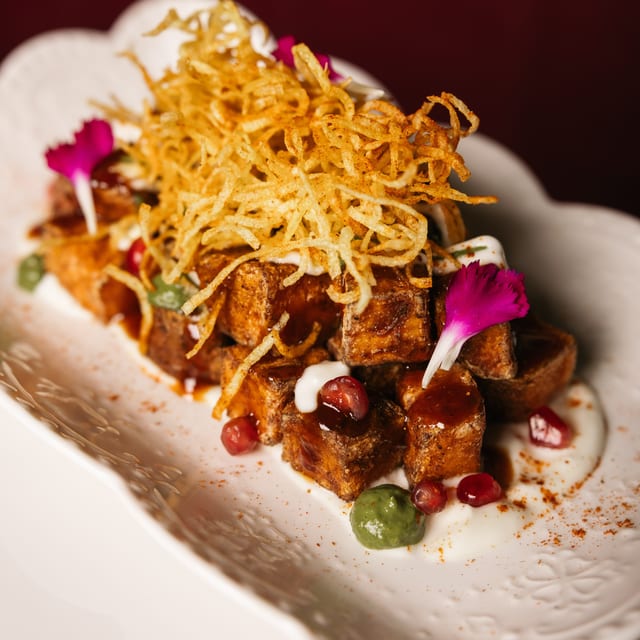 Shakarkandi Chaat.