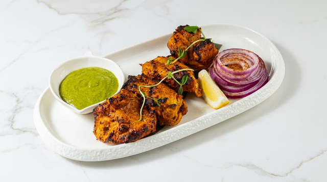 Tandoori Chicken Tikka.
