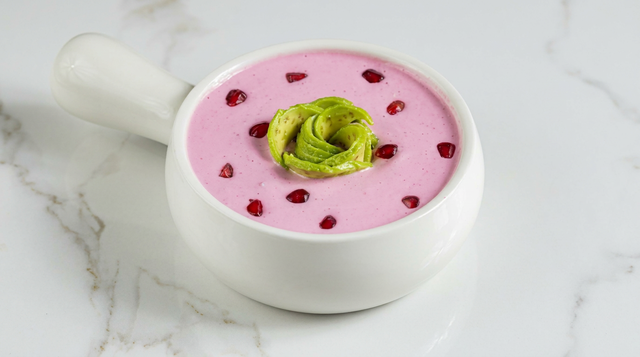 Anar Avocado Raita.